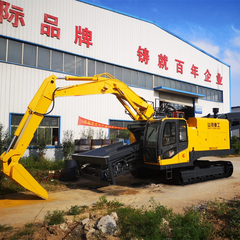 操作简便的轨道卸料机