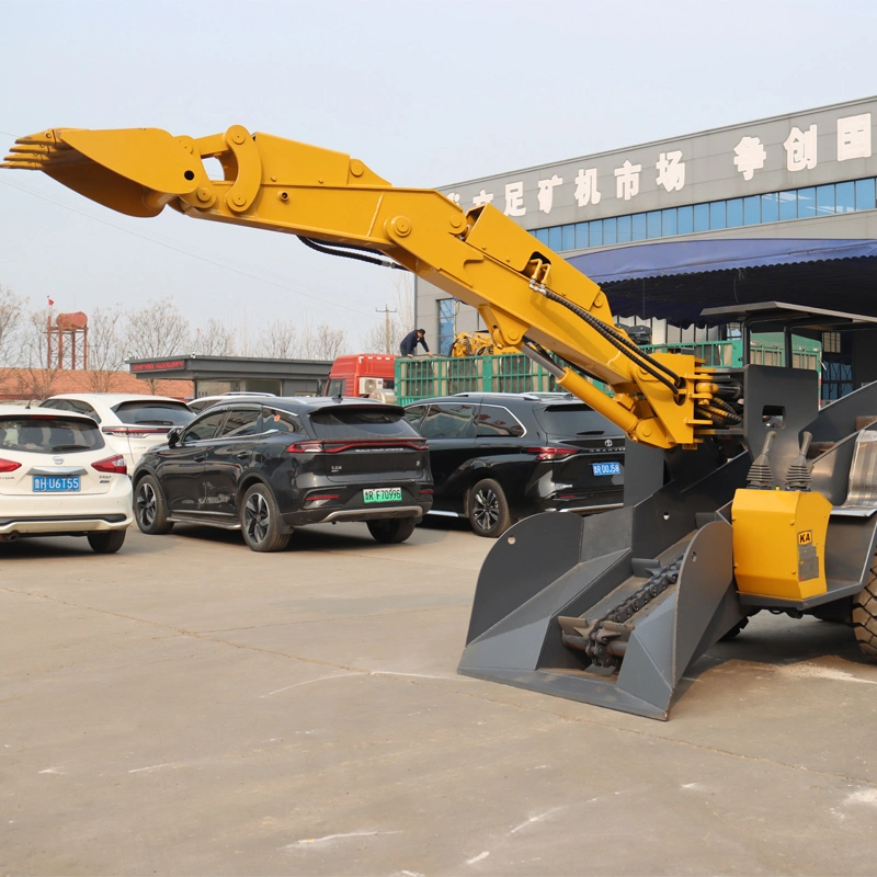 可定制的煤矿轮式扒渣机