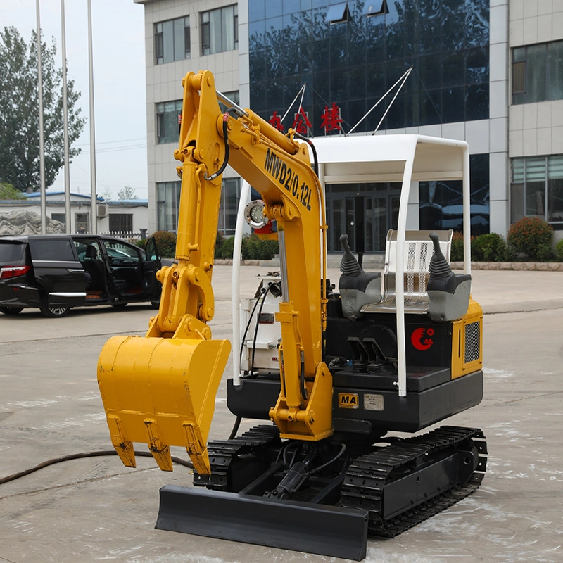 Small electric excavator