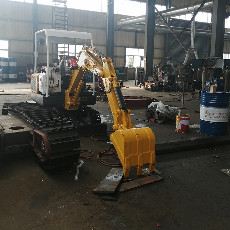 Hydraulic and electric mining excavator